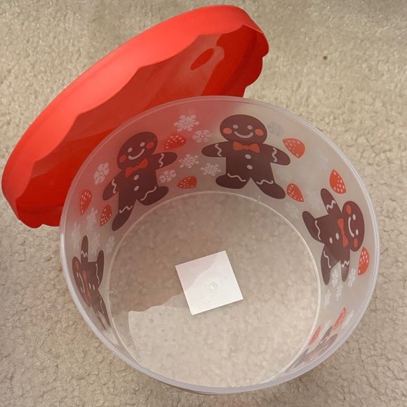Festive Gingerbread Storage Container - Picture 3 of 3